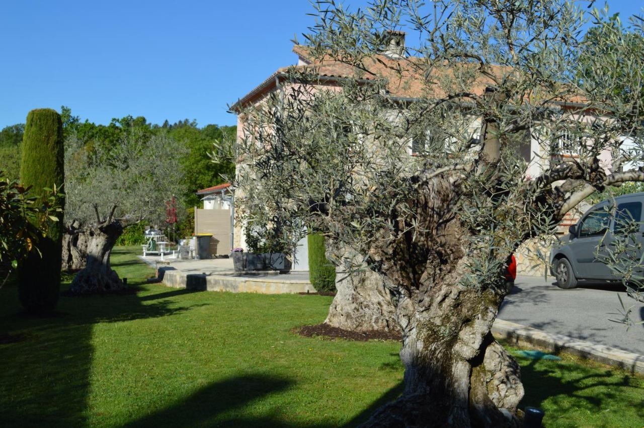 Villa Jalna Chambre, Suites Et Appartement Roquefort Les Pins Exteriér fotografie